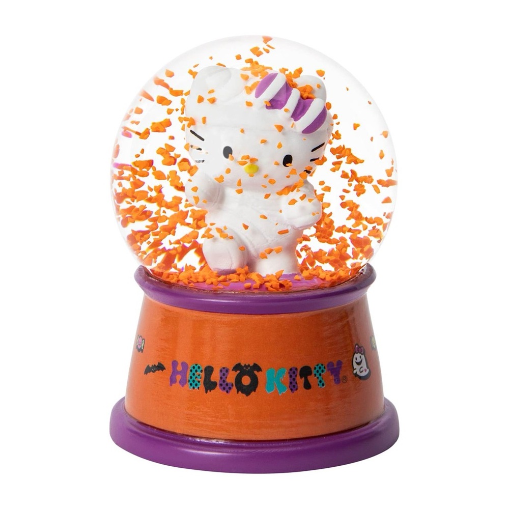 Sanrio Hello Kitty Halloween mini Snow Globe mummy
